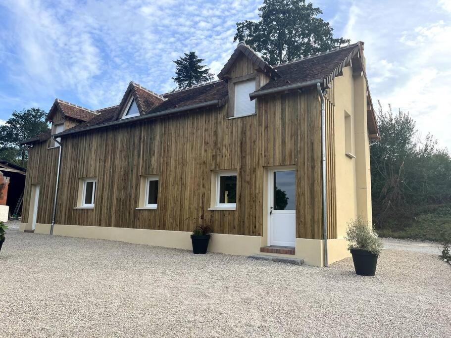 Saint-Martin-des-Pezerits La Maison Du Perche Avec Jacuzzi מראה חיצוני תמונה