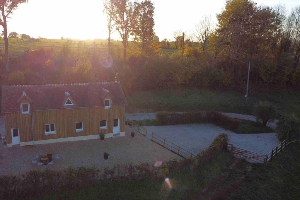 Saint-Martin-des-Pezerits La Maison Du Perche Avec Jacuzzi מראה חיצוני תמונה